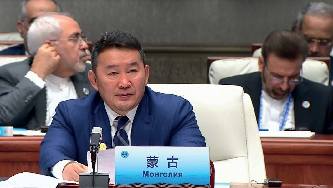 (June 10, 2018) (Photo: Office of the President of Mongolia, 2018).