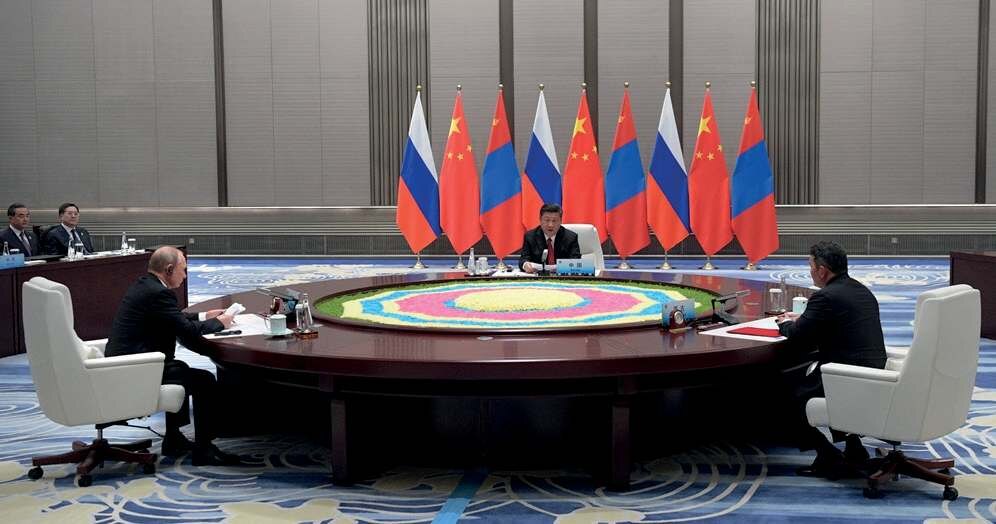 called for elevating Mongolia’s ties with the SCO (Photo: CGTN, 2018).